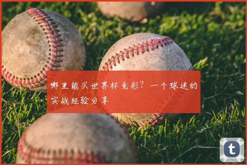 哪里能买世界杯竞彩？一个球迷的实战经验分享