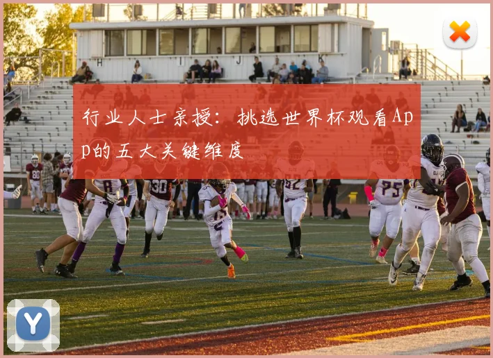 行业人士亲授：挑选世界杯观看App的五大关键维度