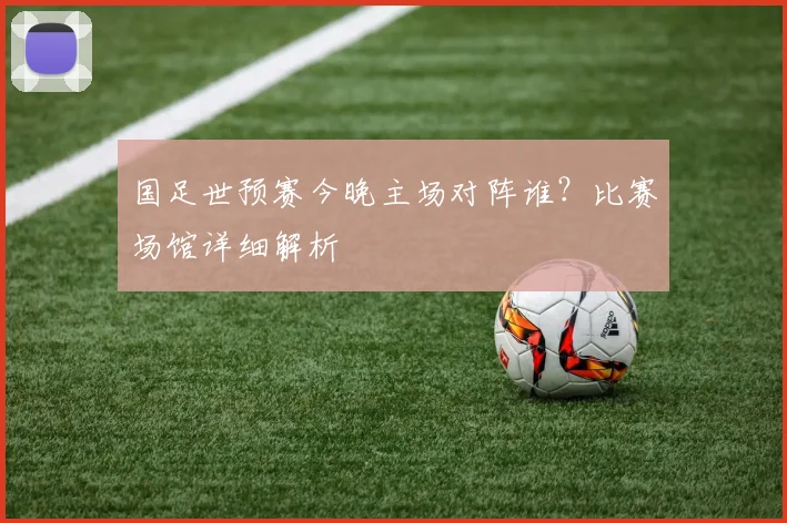 国足世预赛今晚主场对阵谁？比赛场馆详细解析